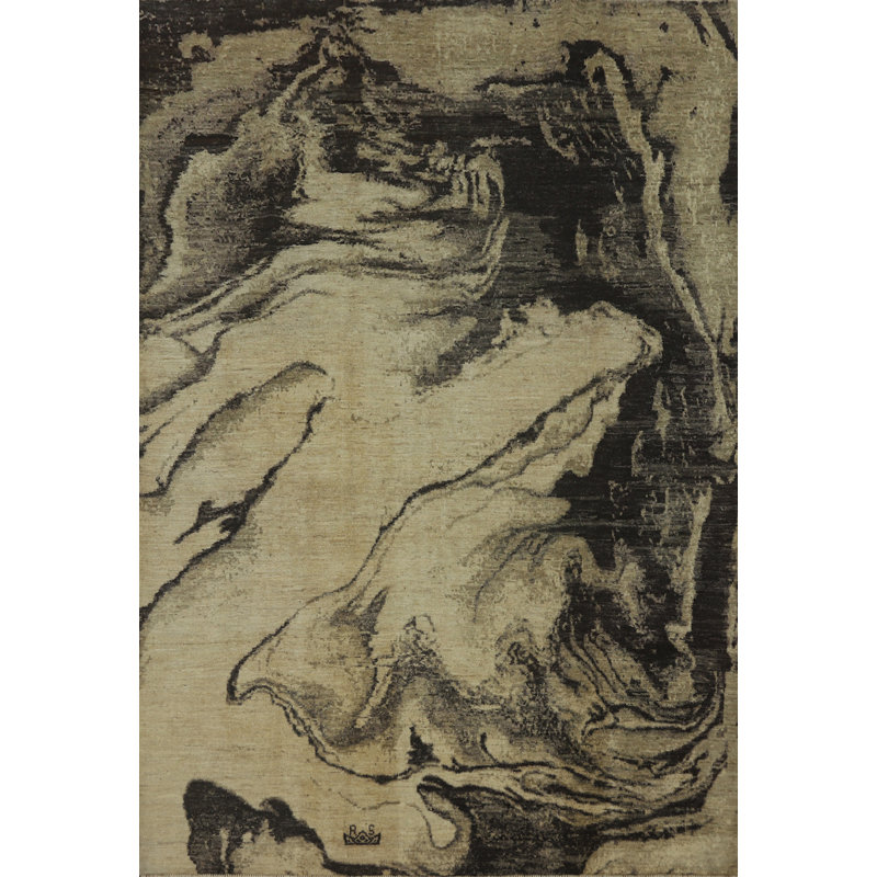 Tapis abstrait 7 x 8