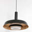Layden 1 - Light Black Drum Pendant