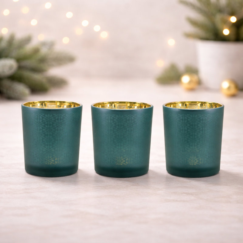Geometric Patterned Votive Holder