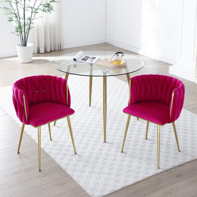 Modern Velvet Dining Chairs Set Of 2