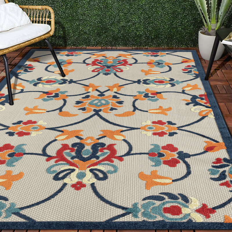 Tapis intérieur / extérieur Lamprecht, Rectangle 5 pi x 8 pi