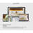 SLEEPBELLA Duvet Cover Queen Size, 600 Thread Count Cotton Grey Branches And Yellow Flower Reversible Comforter Cover-120623265-120317447