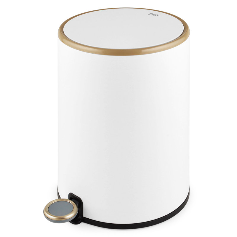 Steel Step On Rubbish Bin - 9L