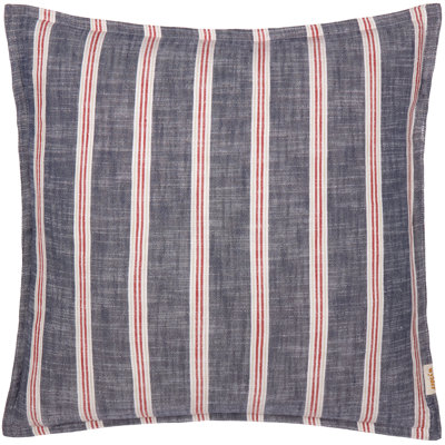 Asijah Striped Square Cushion