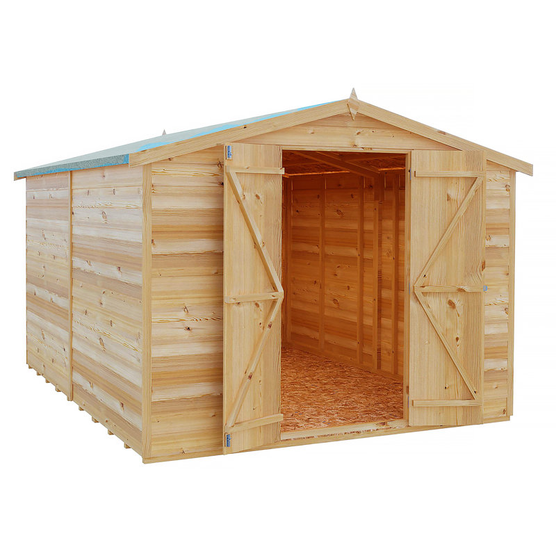 Garden Value 8 ft. W x 10 ft. D Windowless Shed