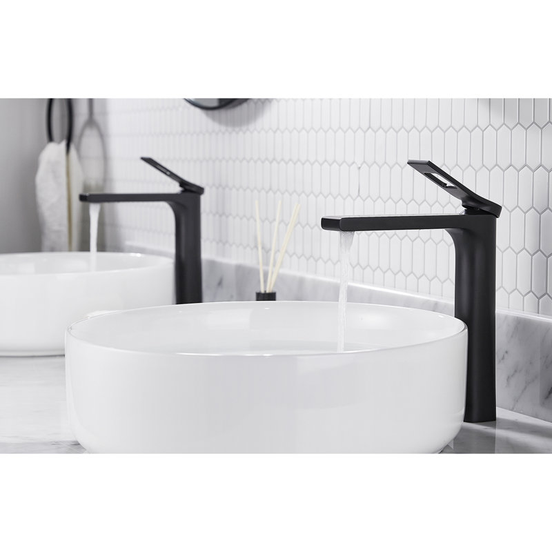 Robinet de salle de bain vasque, Noir