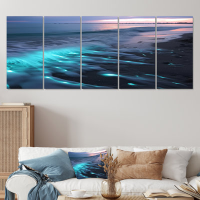 Rutkowski - Beach & Ocean Wall Art Decor Set 5 Piece