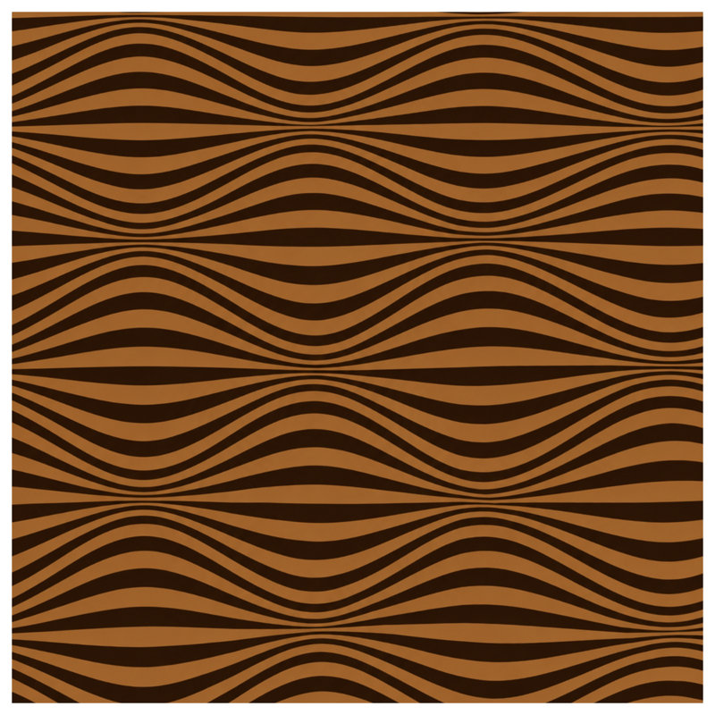 Édredon Brown Wavy Lines, Twin Extra Long