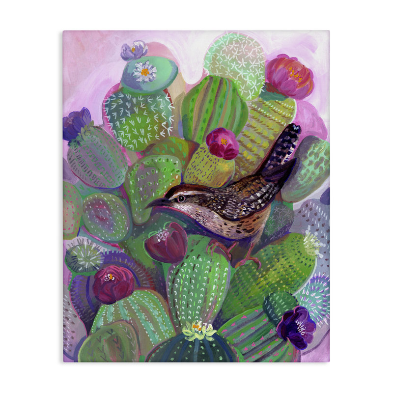 «Desert Day Dream Bird», toile par Ashley Davis