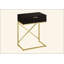 Table de chevet polyvalente en bois avec rangement et design élégant, parfaite pour n'importe quelle pièce de votre maison.-678647257