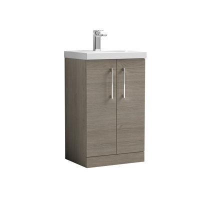 Arno 510mm Single Bathroom Vanity with Integrated Vitreous China Basin