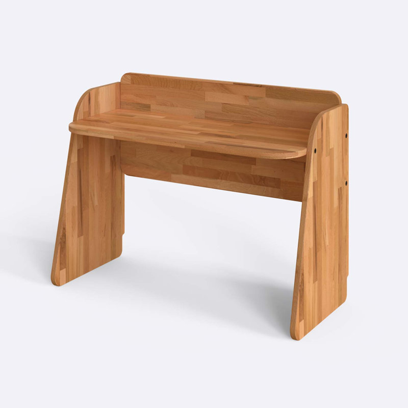 Functional Solid Wood Writing Desk – Simple & Durable Design, 35.4'' H x 47.2'' W x 21.6'' D