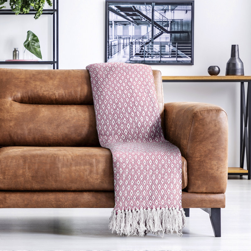 Mettler Throw Blanket, W127 x L152cm, Blush Pink