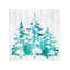Snowfall Pines - Wrapped Canvas Print-136262972