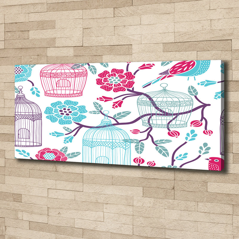 Bird Cages - Wrapped Canvas Print