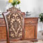 Ensemble de 2 chaises d'appoint traditionnelles
