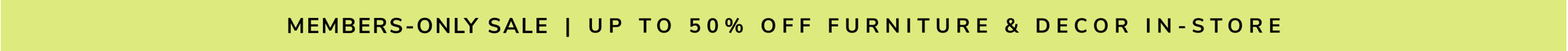 [JM PROMO] Member-Only Sale Mobile Retail Banner