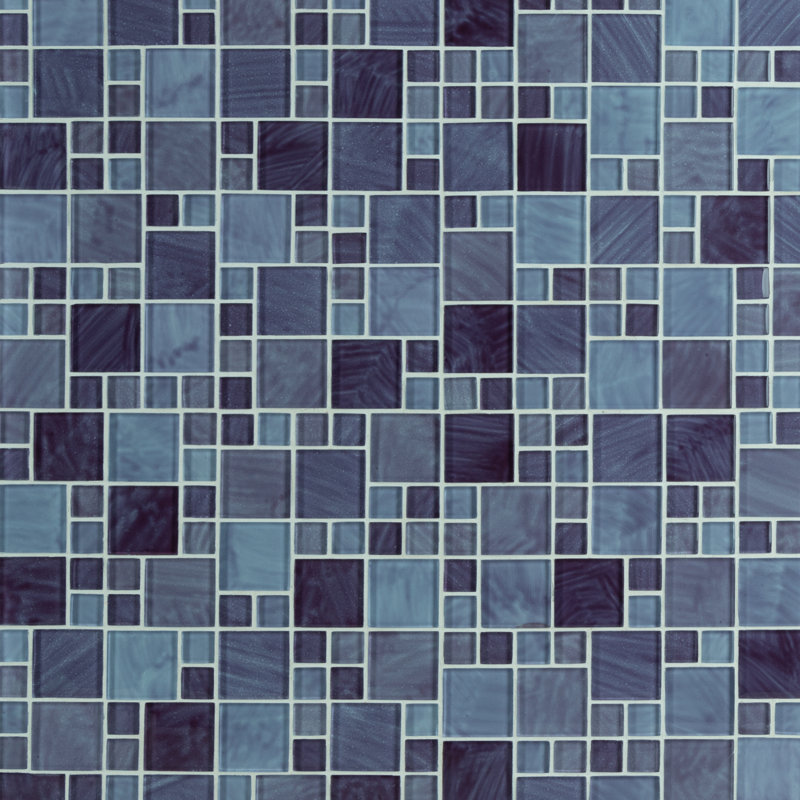 Carrelage mosaïque en verre Impressions, Violet