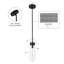 Luminaire suspendu 1 lumière-362770369