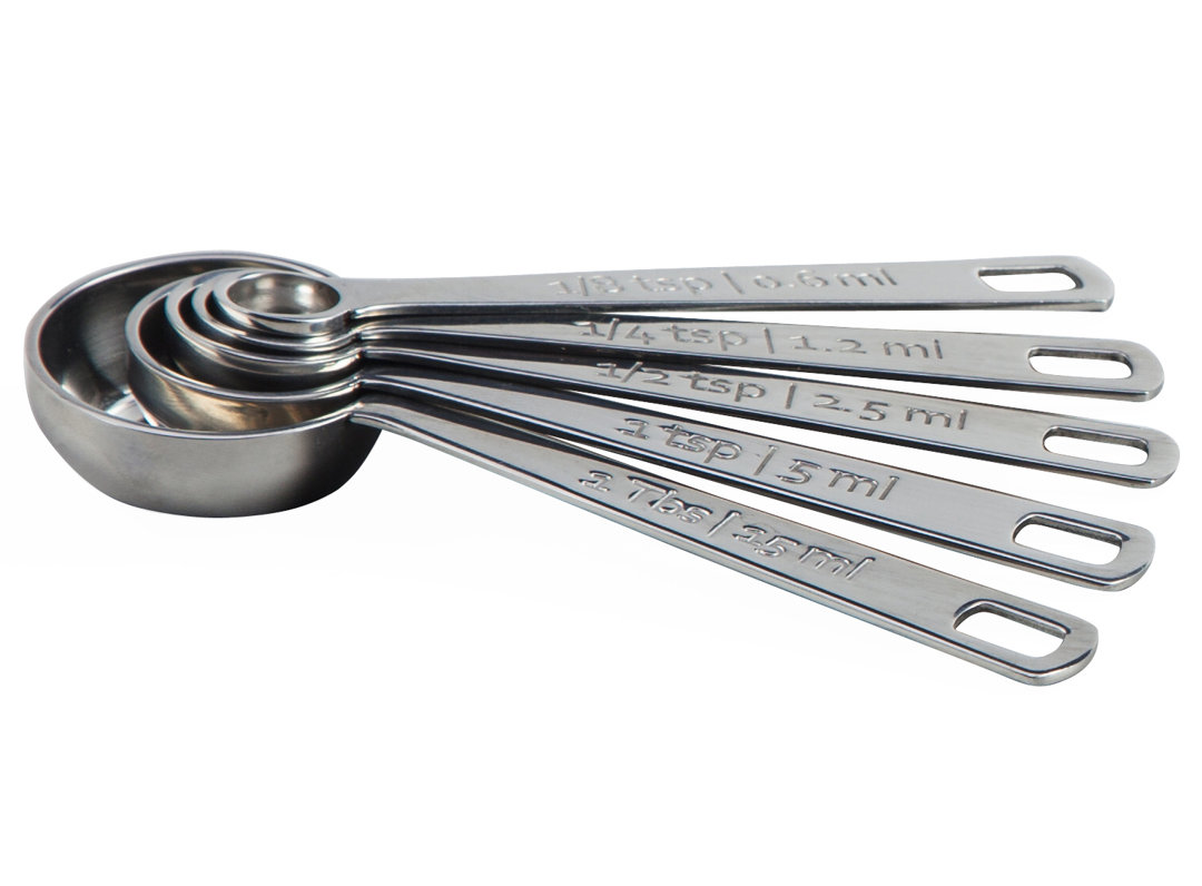 5 Piece Measuring Spoon Set Le Creuset