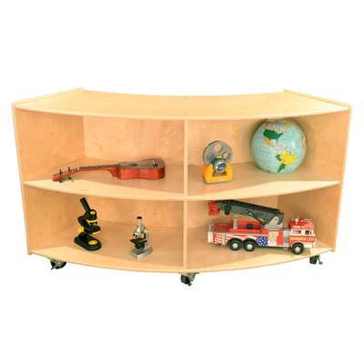 Contender 8 Compartment Shelving Unit with Casters -  Wood Designs, Composite_598FD1A5-FBF8-4F8F-AF77-B2B4C7C9A9C6_1582308992