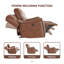 Canapé inclinable électrique en cuir Menges-106872475-106872474