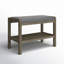 Knarr Cotton Upholstered Storage Bench-258254436