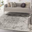 Tapis ivoire / gris à motif oriental Jurado-12926557