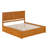 Nantucket Solid Wood Platform Bed with Panel Footboard and Storage Drawers-96140419-96140420