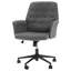 Chaise de bureau en lin