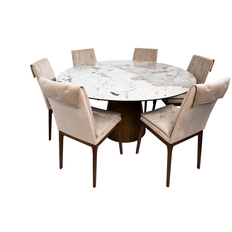 Antis 6 - Person Dining Set