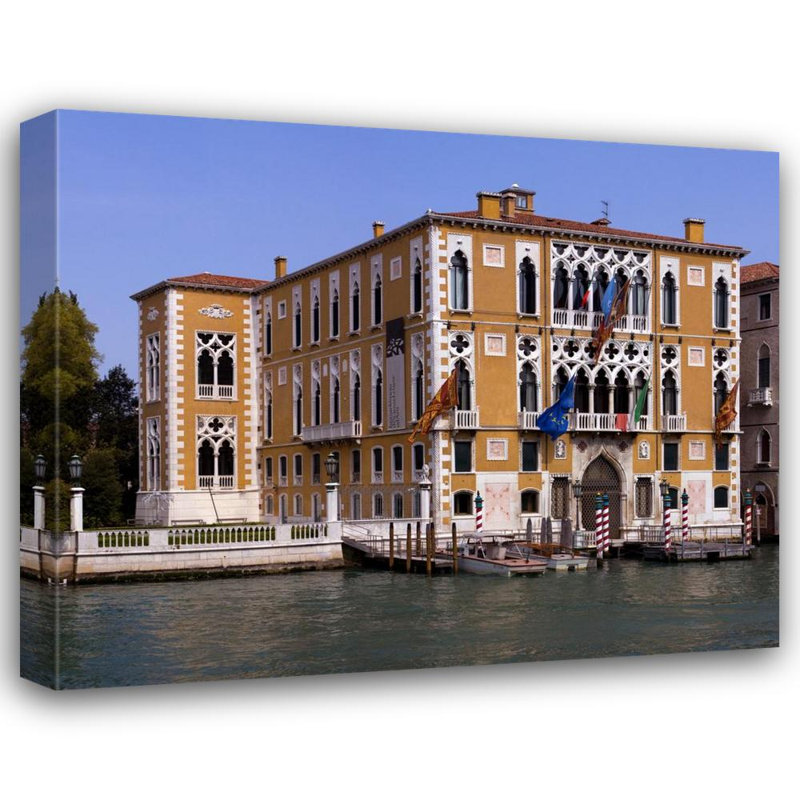 Palazzo Grand Canal à Venise, Italie, H 15 po x l 18 po