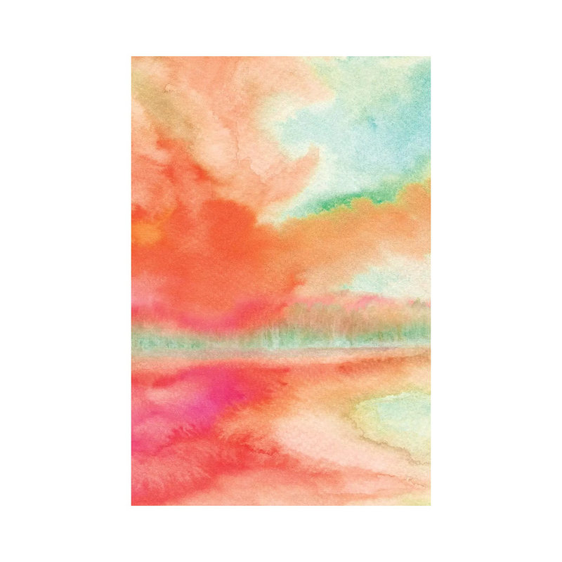 Abstract II by Marco Gonzalez - Wrapped Canvas Painting, 20.32 cm H x 30.48 cm W