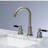 Kingston Brass Kaiser Two-Handle 3-Hole Deck Mount Widespread Bathroom Faucet with Brass Pop-Up Drain-31820152