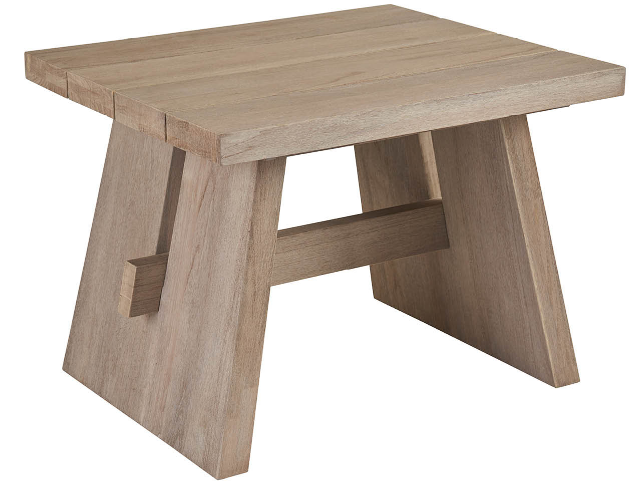 Red Barrel Studio® Rectangular 26'' L x 24'' W Outdoor Side Table | Wayfair
