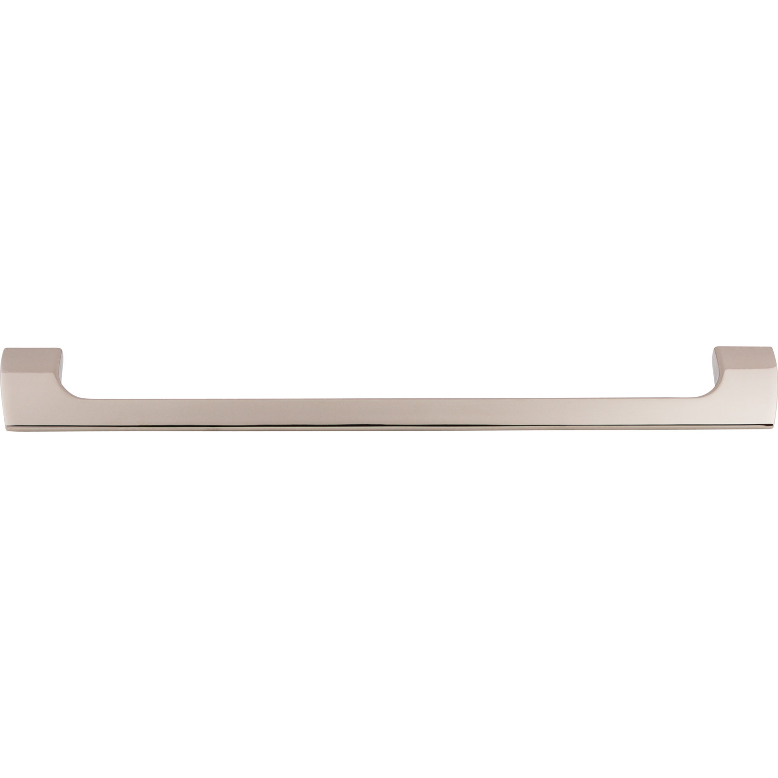 Holland Bar pull, Polished Nickel, 9" Center to Center Bar