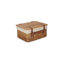 Wicker Lined Gift or Storage Hamper Basket with Lid-282393384-282393377