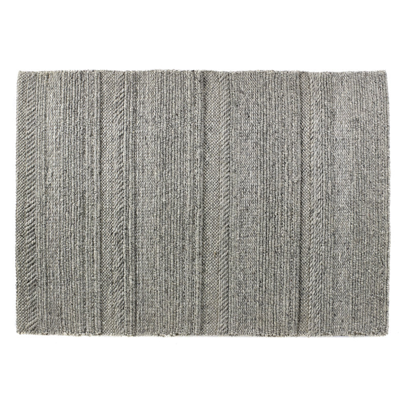 Roiguez Solid Colour Hand Woven Area Rug, Rectangle 160 x 230cm