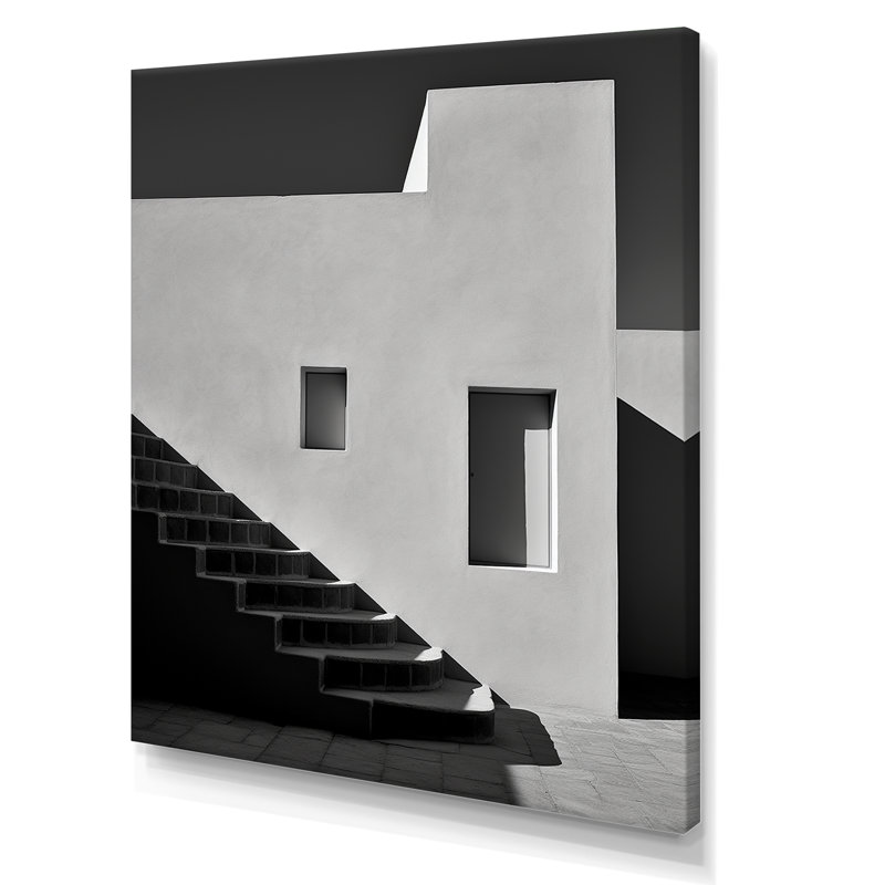 Hôtels, loges, mimalisme, paysage, H 32 po x l 16 po x P 1 po, Toile tendue