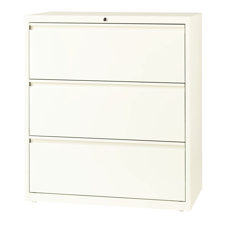 36'' Wide 3 -Drawer Steel File Cabinet, Cloud