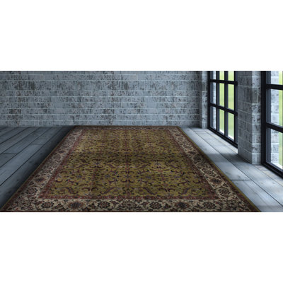 Finnigan Wool Oriental Indoor Rug