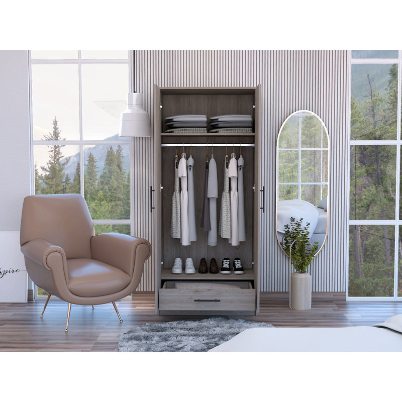 Armoire rectangulaire pour chambre à coucher