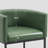 Pu Leather Counter Stool Barrel Counter Height Stools Set of 3-1271558396
