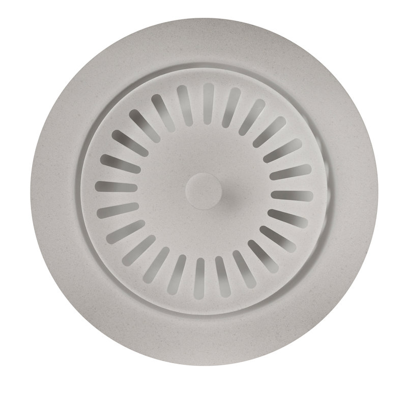SILGRANIT-Matched Metal Garburator Flange, Concrete Gray