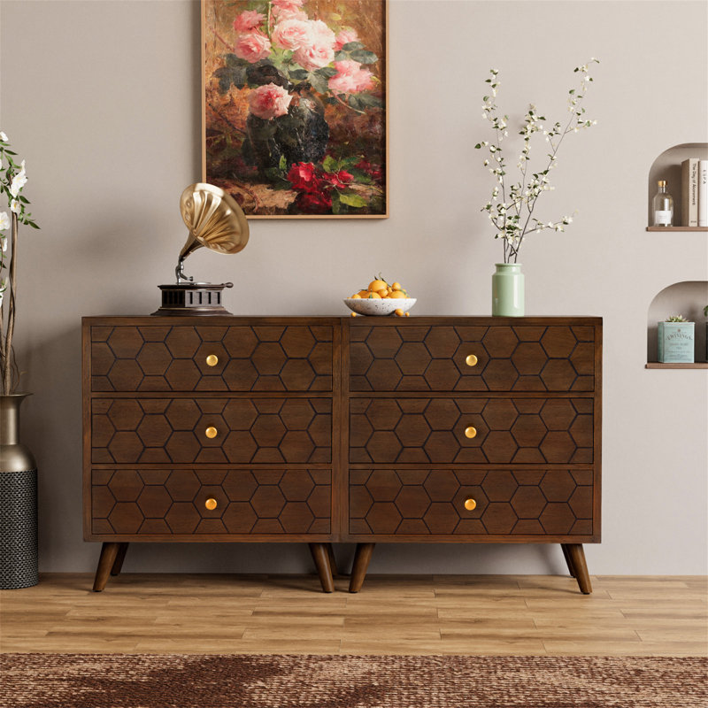 Kaenen 30'' W Solid Wood Nightstand