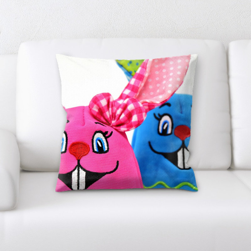 Microsuede Throw Pillow