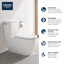 Toilette allongée deux pièces Essence 1,28 GPF (économe en eau) (siège inclus)-59241332