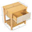 Table de chevet en bois, tables de chevet avec tiroir, table de chevet de ferme, ensemble MP2 (ensemble de 2)-1836497541