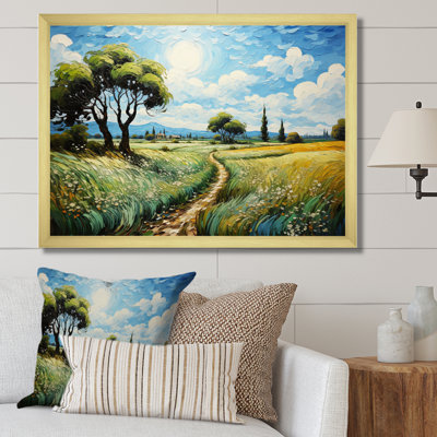 " Landscape Vangogh Dandelions In "