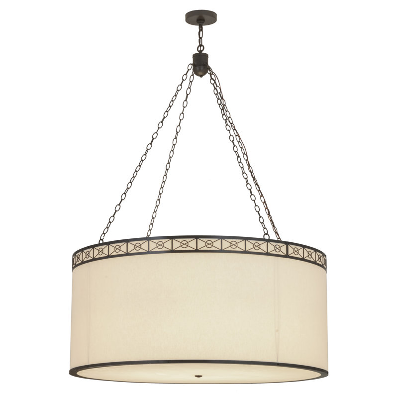 Cilindro 48" Bronze LED Indoor/Outdoor Pendant Light
